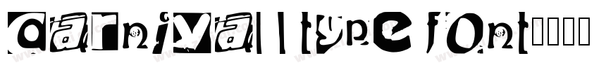 Carnival type font字体转换
